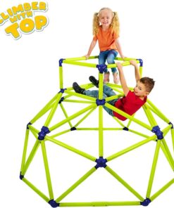 Eezy Peezy Monkey Bars Climbing Tower - Active Outdoor Fun for Kids Ages 3 to 8 Years Old