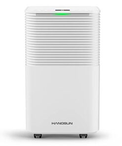 Hangsun 12L Dehumidifier with Digital Humidity Display, Sleep Mode