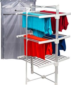 Homefront Electric Heated Clothes Airer Dryer Rack Indoor Deluxe Eco Dry