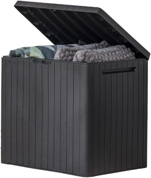 Keter City 30 Gallon Resin Outdoor Storage Box - Image 16