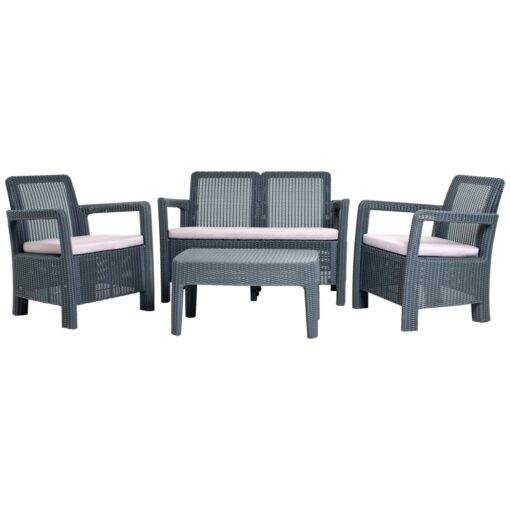 Keter Tarifa Lounge 4 Seat Set