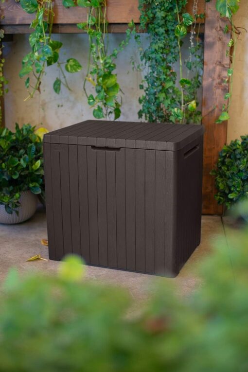 Keter City 30 Gallon Resin Outdoor Storage Box - Image 10