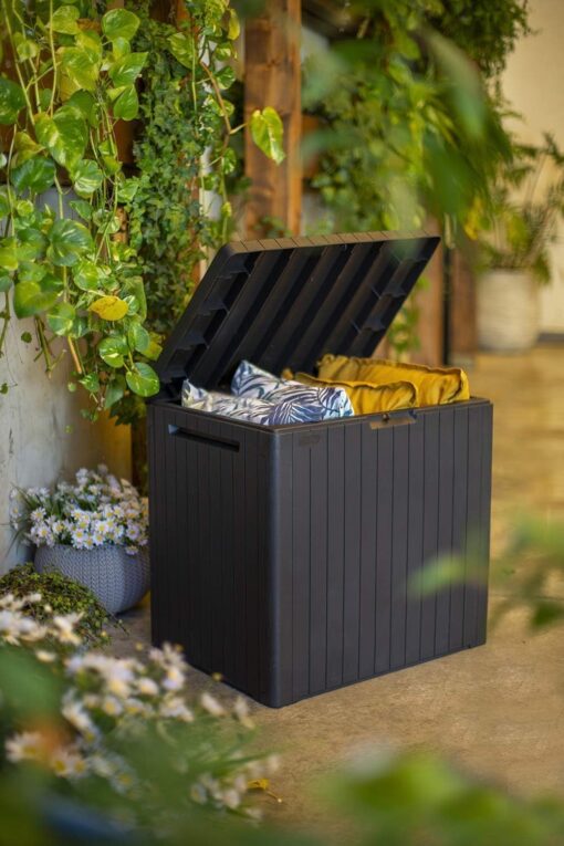 Keter City 30 Gallon Resin Outdoor Storage Box - Image 24