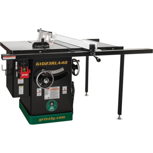 Grizzly 10" 240V Cabinet Table Saw - 40th Anniversary Edition - G1023RLA40