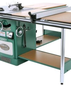 Grizzly 10" 220V Heavy Duty Cabinet Table Saw - G0651