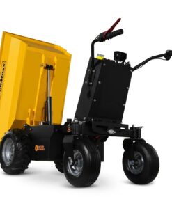 1100 lb 1000W DC Motor 48V Battery Powered Hydraulic Tipping Dump Cart; Model: EH50