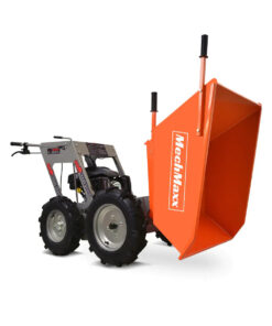 660lbs Capacity 6.5HP Gas Powered Wheelbarrow  Cart T25 4F+1R Gearbox