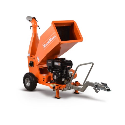 5 inch E-stat Rato 420cc  16hp Gasoline Engine Powered Drum Wood Chipper with Towbar; Model PGS1500